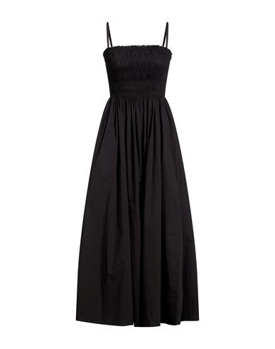 Vestido midi Mujer Negro M Mujer