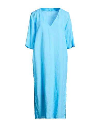 Vestido midi Mujer Azul profundo 40 Mujer