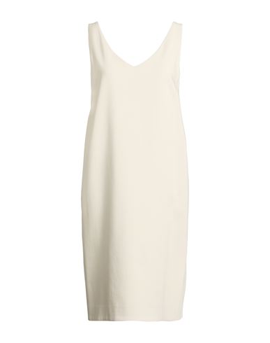 Midi-Kleid Damen Off white 30,34 Damen