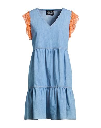Minivestido Mujer Azul marino 36 Mujer