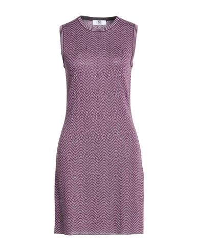 Mini-Kleid Damen Pflaume L Damen