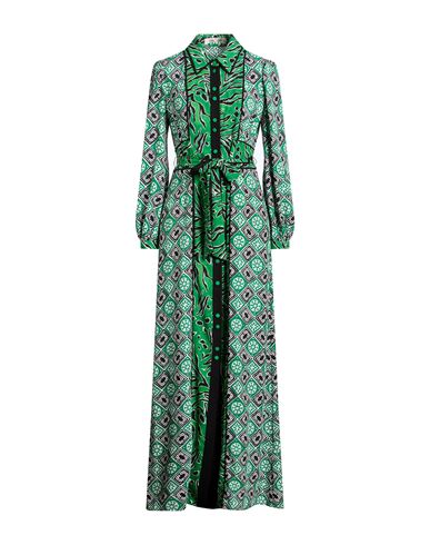 Vestido largo Mujer Verde 36 Mujer