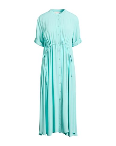 Midi-Kleid Damen Tūrkis 34 Damen