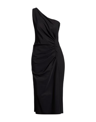 Vestido midi Mujer Negro 42 Mujer