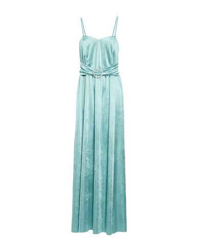 Markup Woman Maxi Dress Turquoise Size L Polyester In Blue