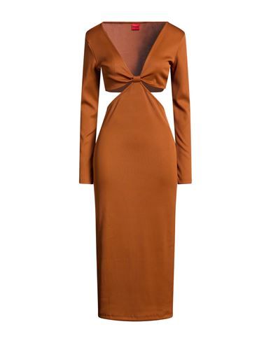 Hugo Vestido midi Mujer Óxido L,XL Mujer