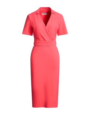 Vestido midi Mujer Coral 36,38,40 Mujer
