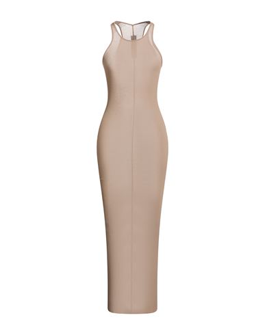 Vestido midi Mujer Marrón claro 36,38,40 Mujer