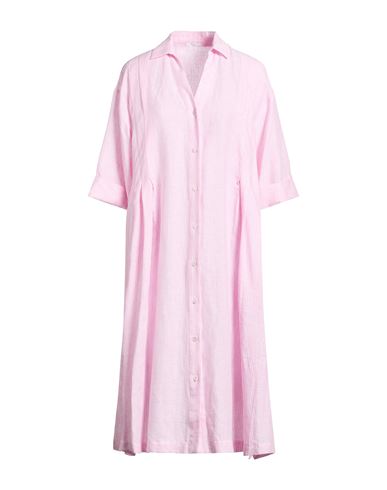 Midi-Kleid Damen Rosa 36 Damen