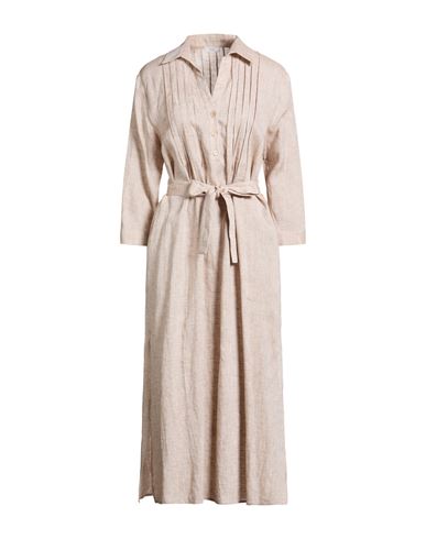 Vestido midi Mujer Marrón claro 38,40,46 Mujer