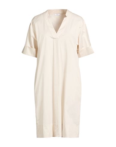 Minivestido Mujer Beige 38 Mujer