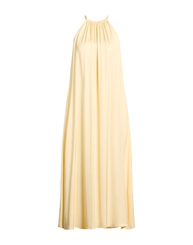 Maxi-Kleid Damen Pastellgelb 36 Damen