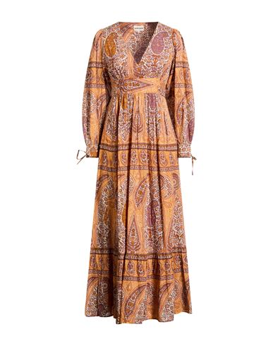 Vestido largo Mujer Naranja 36,38,40,42 Mujer
