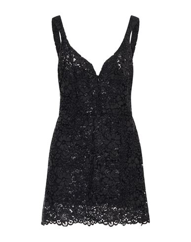 Minivestido Mujer Negro 36 Mujer