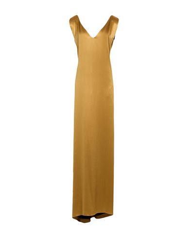 Vestido largo Mujer Arena M,S Mujer