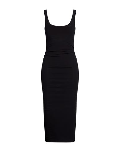 Vestido midi Mujer Negro XS Mujer