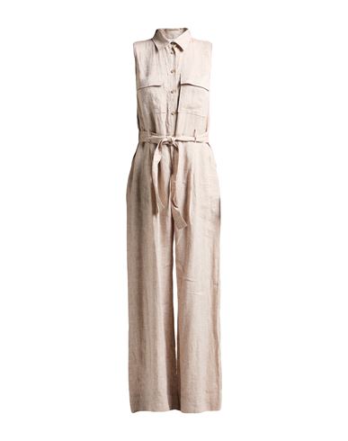 Jumpsuit Damen Hellbraun 42 Damen