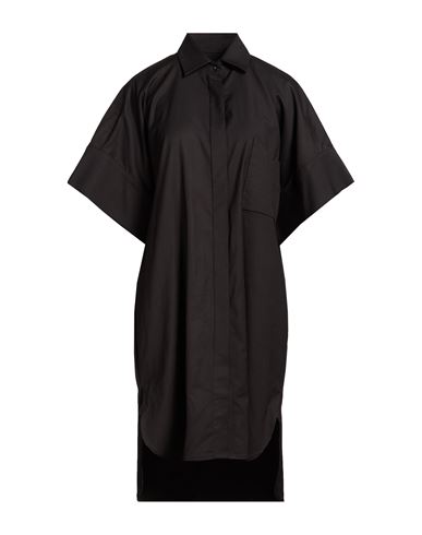 Midi-Kleid Damen Schwarz ONESIZE Damen