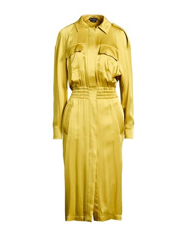 Vestido midi Mujer Mostaza 32,34,36,38,40,42 Mujer