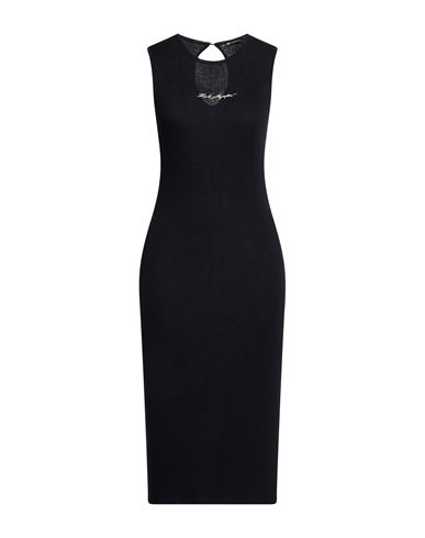 Vestido midi Mujer Negro M,S,XS Mujer