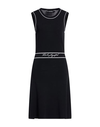 Vestido midi Mujer Negro L,XL,XS Mujer