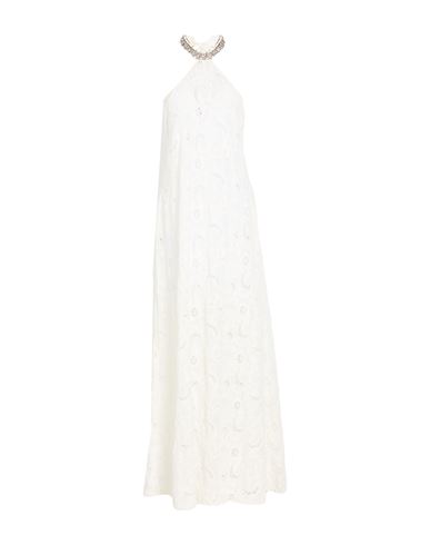 Maxi-Kleid Damen Weiß S Damen
