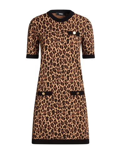 Mini-Kleid Damen Braun 32,36,38,40,42,44 Damen