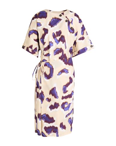 Midi-Kleid Damen Beige 34,36,40 Damen