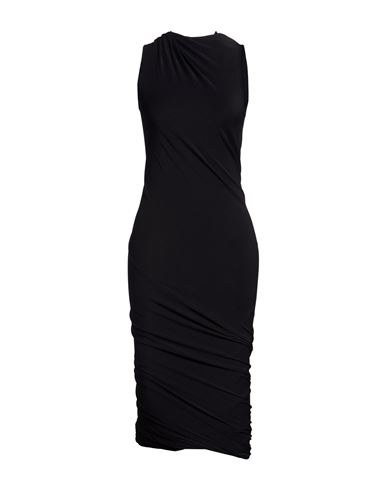 Midi-Kleid Damen Schwarz 34,36 Damen