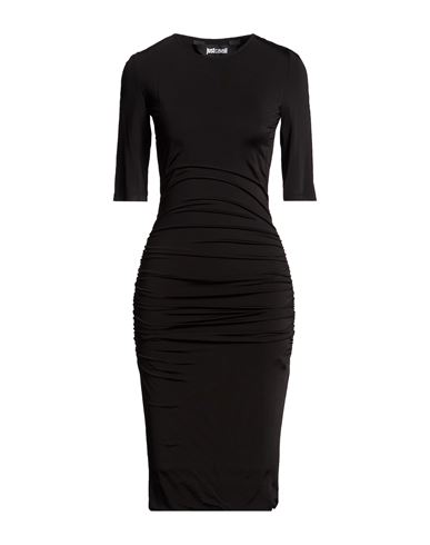 Midi-Kleid Damen Schwarz 34 Damen