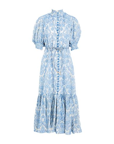 Midi-Kleid Damen Blau 0 Damen