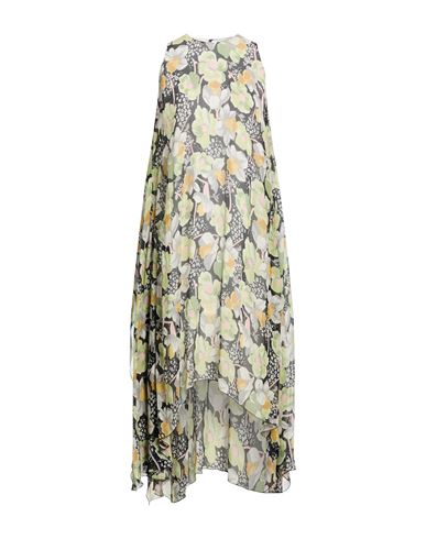 Maxi-Kleid Damen Säuregrün 34 Damen