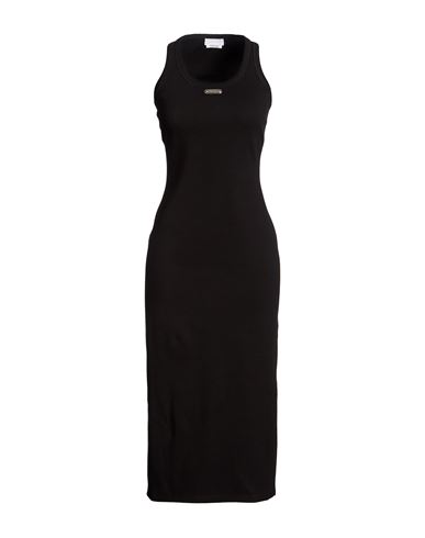 Vestido midi Mujer Negro 36 Mujer