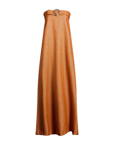 Maxi-Kleid Damen Orange 34,36 Damen