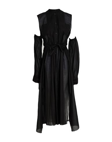 Vestido midi Mujer Negro 34,36,38 Mujer