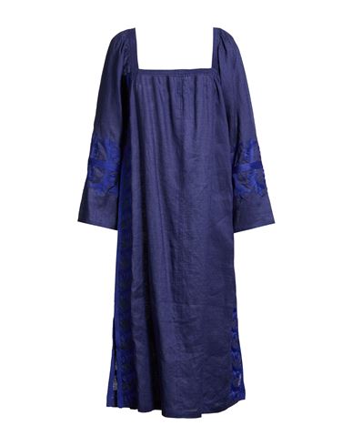 MALÌPARMI Midi-Kleid Damen Marineblau 36 Damen