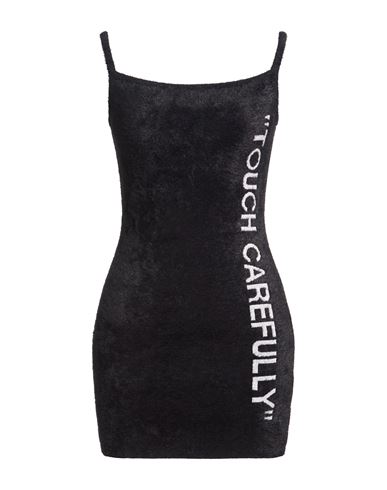 Minivestido Mujer Negro 36 Mujer