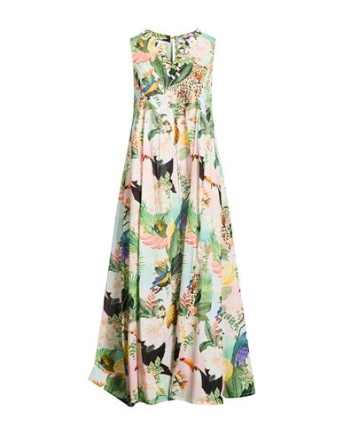 Maxi-Kleid Damen Grün M Damen