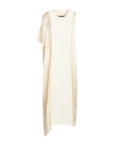 Midi-Kleid Damen Off white S Damen