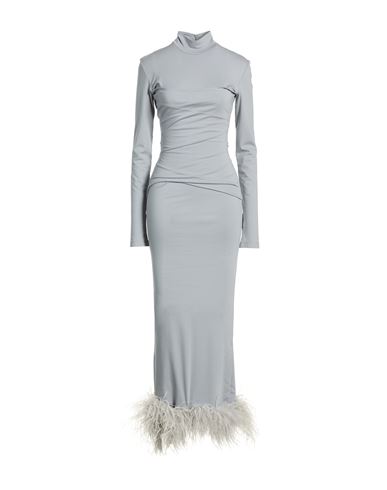 Maxi-Kleid Damen Hellgrau S Damen