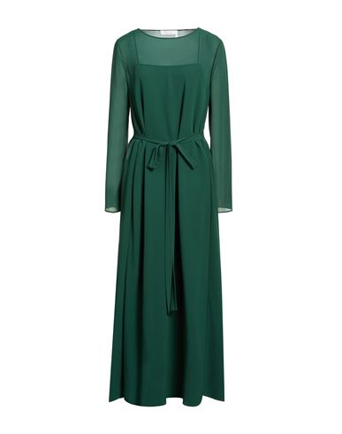 CHLOÉ Maxi-Kleid Damen Dunkelgrün 38 Damen