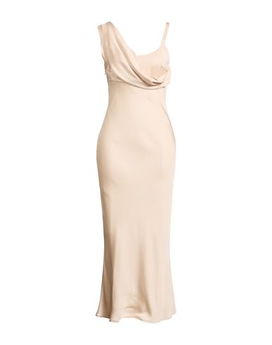 Maxi-Kleid Damen Beige 36,38,40 Damen