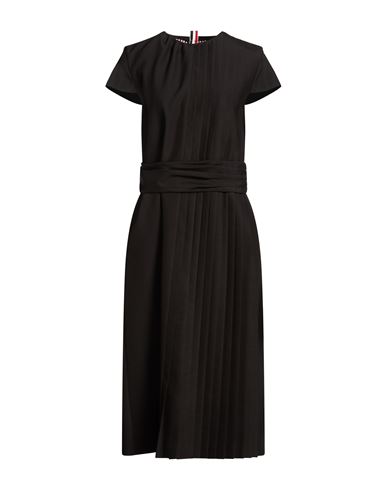 Vestido midi Mujer Negro 38 Mujer