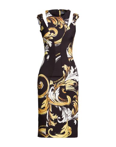 Midi-Kleid Damen Schwarz 34,38 Damen