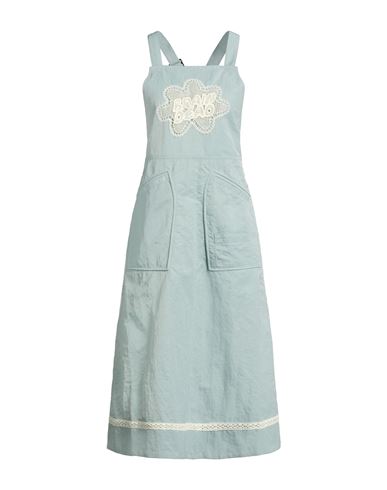 Midi-Kleid Damen Salbeigrün L,M,S,XS Damen