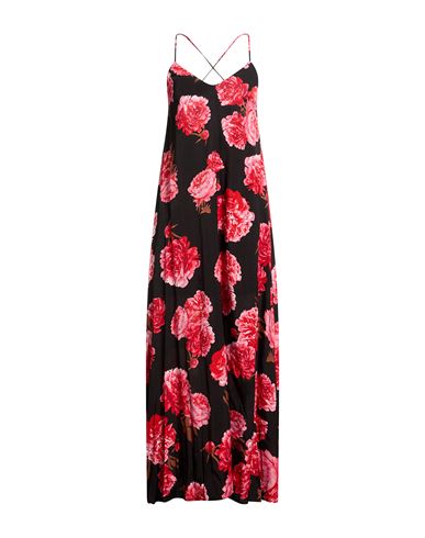 Maxi-Kleid Damen Schwarz M Damen