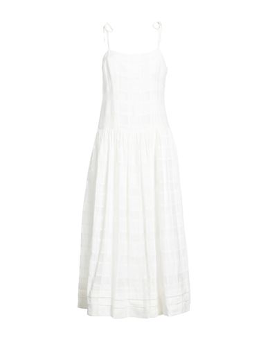 Midi-Kleid Damen Off white 32,34 Damen