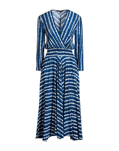 Vestido midi Mujer Azul noche 34,36,38,40,42 Mujer