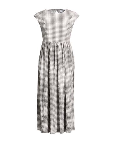 Vestido midi Mujer Gris 36,38,40 Mujer
