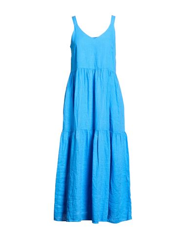 Maxi-Kleid Damen Azurblau M,S Damen